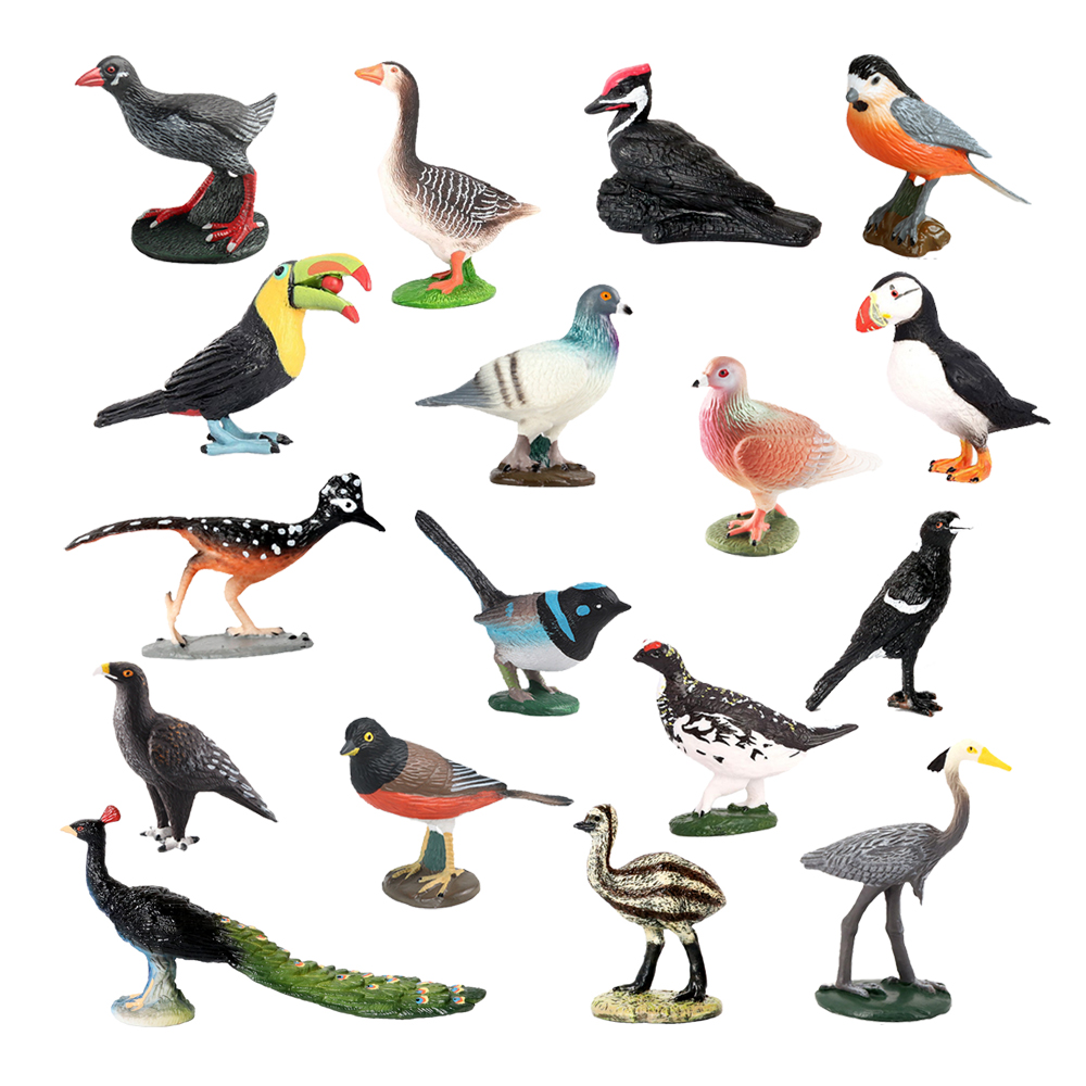 Kids Toys Reviews - Uil Flamingo Kalkoen Toekan Zeehaai Model