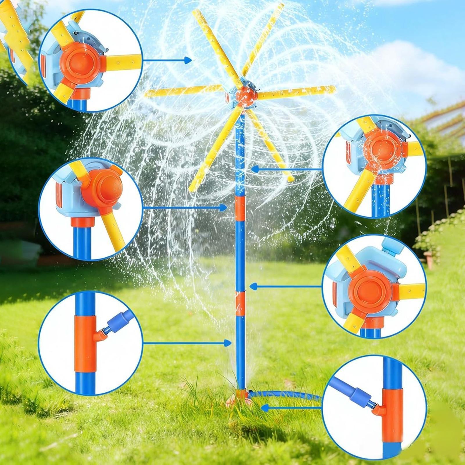 Kids Yard Toys - Kindersproeier Windmolen Leuke sproeier met 54