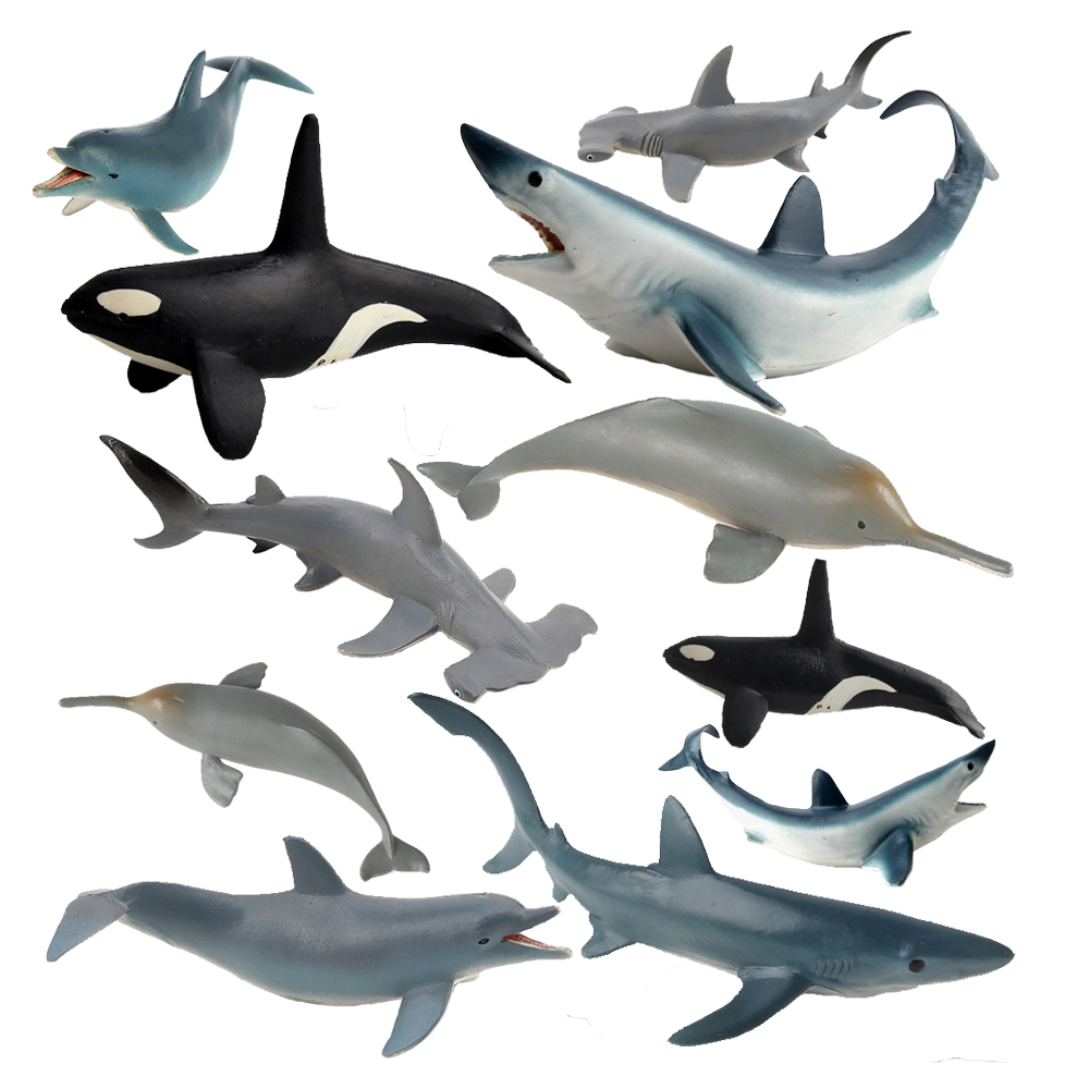 Kids Toys Reviews - Bedreigde Zeedieren Beeldjes Killer Shark Orca