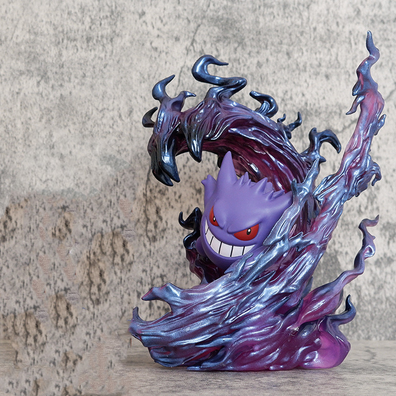 Kids Toys And Games - 19cm Anime Pokémon Gengar Battle Ver.