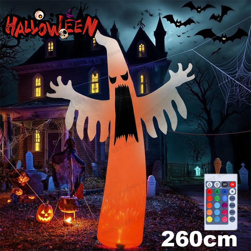 Kids Yard Toys - Halloween Opblaasbare Enge Spook met LED