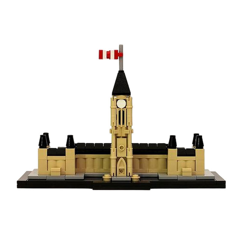 Kids Toys Canada - MOC World Architecture Canada Parlement Gebouw