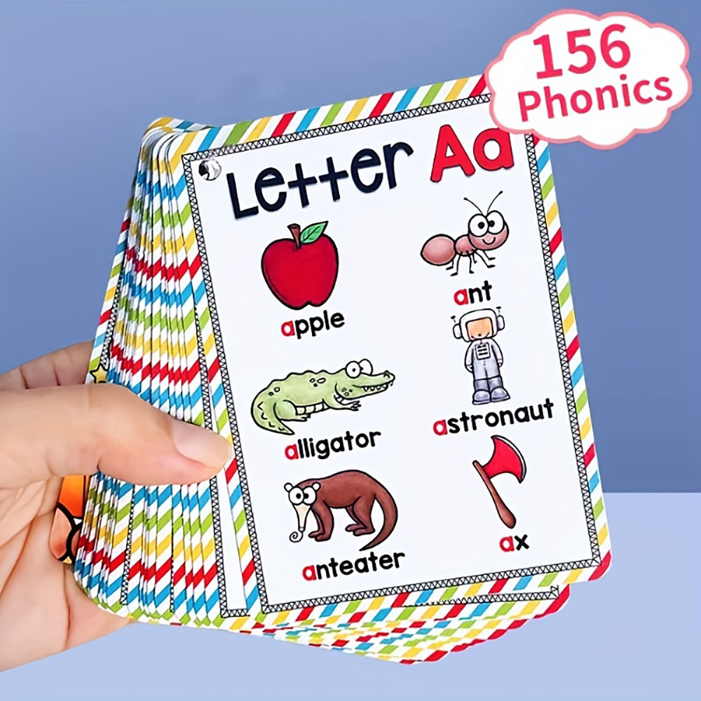 Educational Flash Card - Bview Art Engels 26-letters Alfabet Phonics