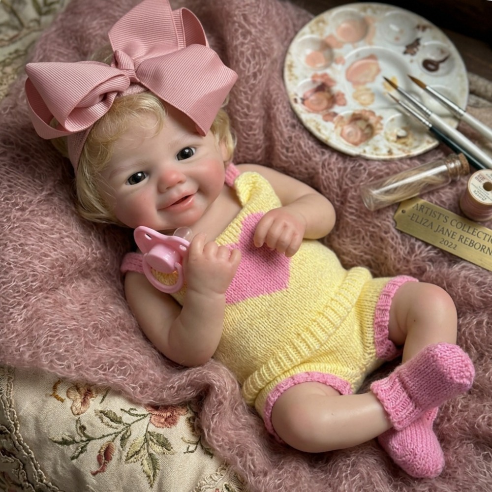 Kids Toys New Born - 13 inch Vivien siliconen reborn babypop