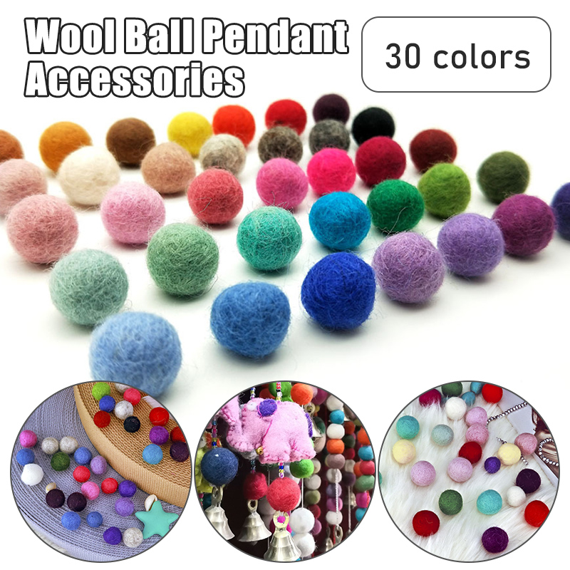 Kids Toys In Wholesale - 10/30 stks 2 cm Wolvilt Ballen