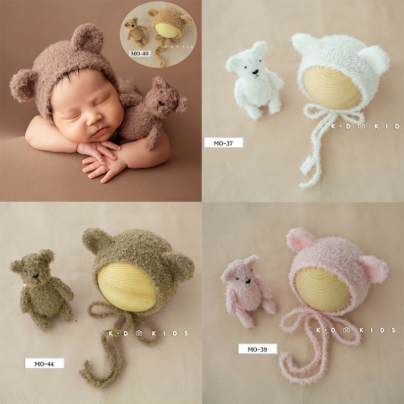 Kids Toys New Born - Schattige Baby Beer Hoed Pop Pluche