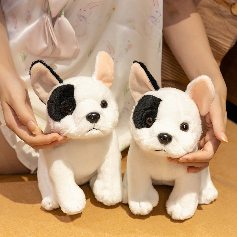 Kids Toys In Wholesale - Groothandel levensechte realistische Engelse Bulldog knuffel