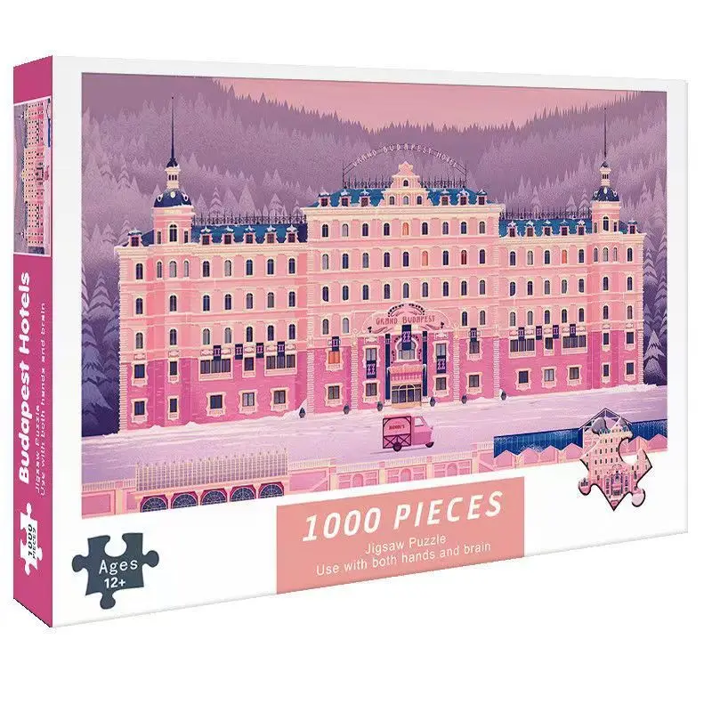 Kids Toys Under 1000 - Volwassen 1000 Stukjes Puzzel Boedapest Hotel