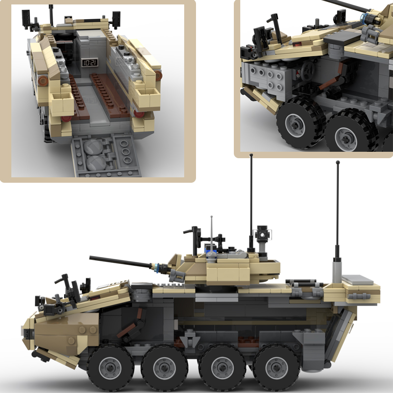 Kids Toys Canada - Moderne Militaire Canada GDLS-C Lav 6.0v7.0