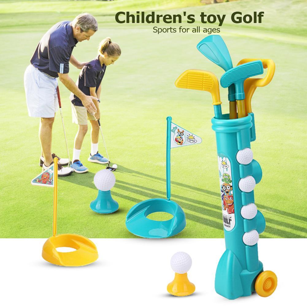 Kids Yard Toys - Kinderspeelgoed Golfset Draagbare tuin-golfspeelgoedset voor kinderen