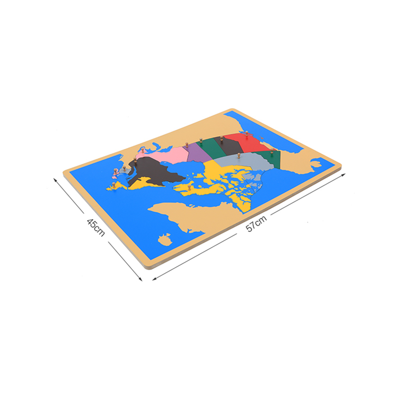 Houten kaartpuzzel van Canada  - Kids Toys Canada recensie en prijs