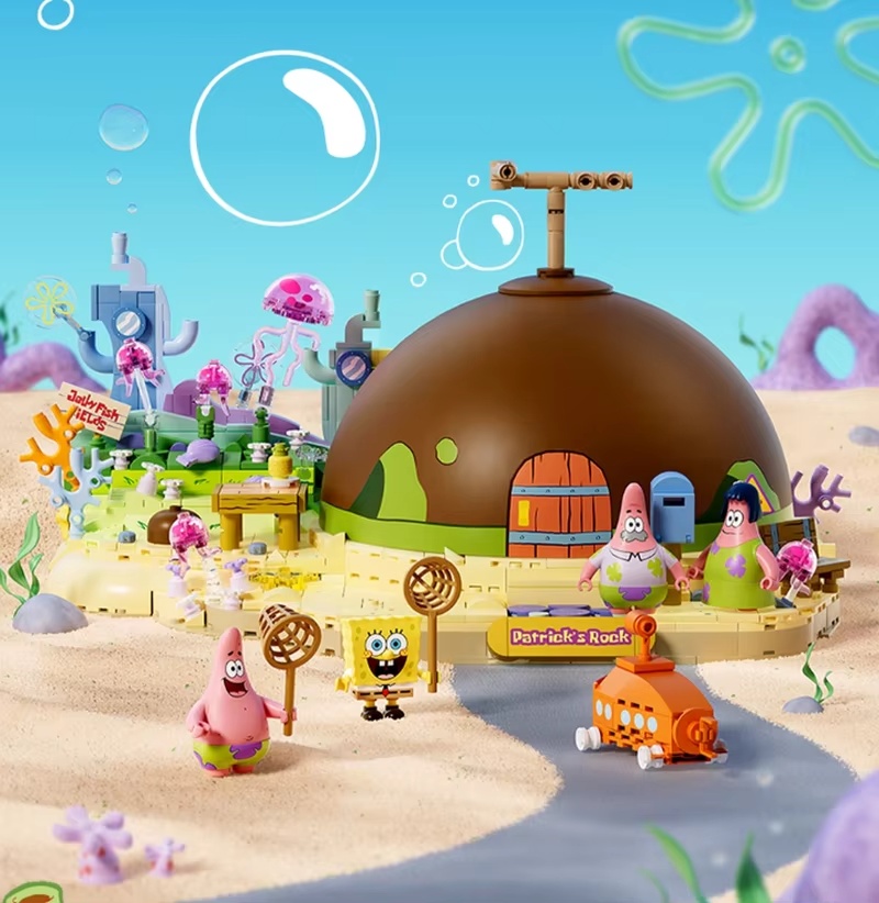 Areax Spongebob Bikini Bottom  - Kids Toys Blocks recensie en prijs