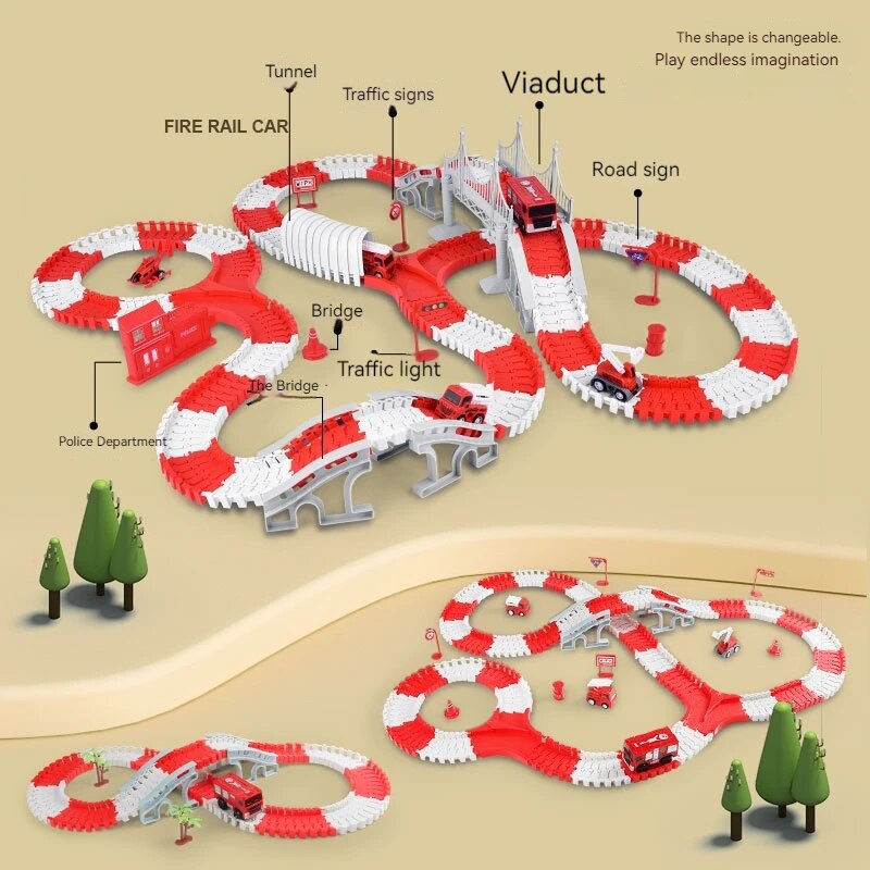 Brandweerwagen Spoor Assembler - Kids Toys Supplier recensie en prijs