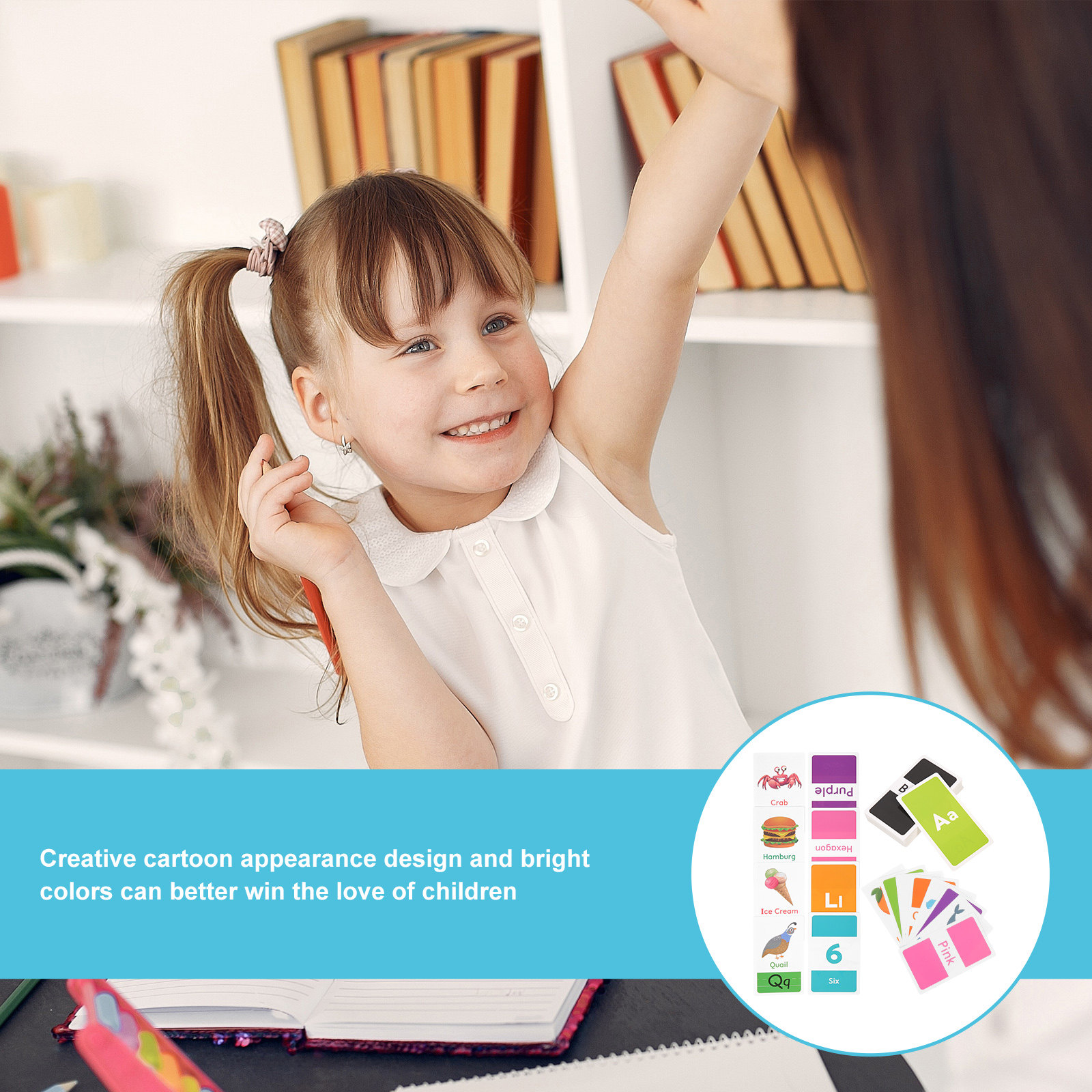 58 stuks educatieve flitskaart - Educational Flash Card recensie en prijs