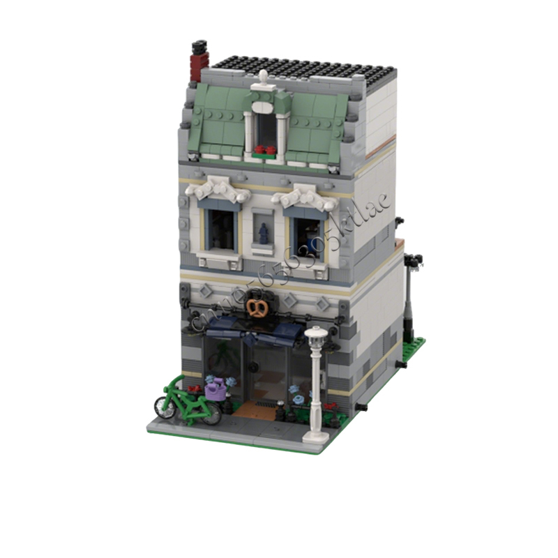 1268PCS MOC City Street Views  - Kids Toys Blocks recensie en prijs