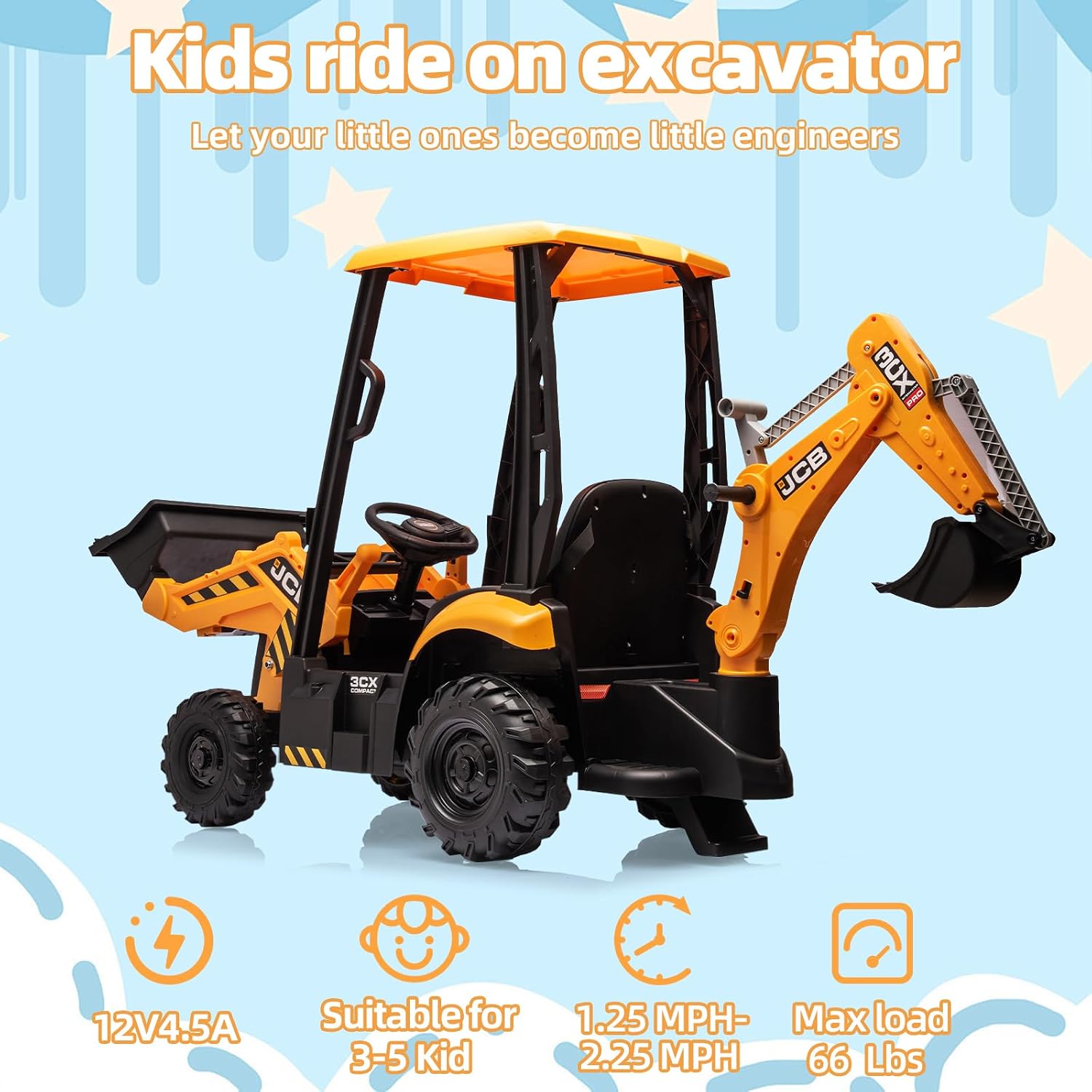 Officieel gelicentieerde JCB 1 - Kids Toys Jcb recensie en prijs