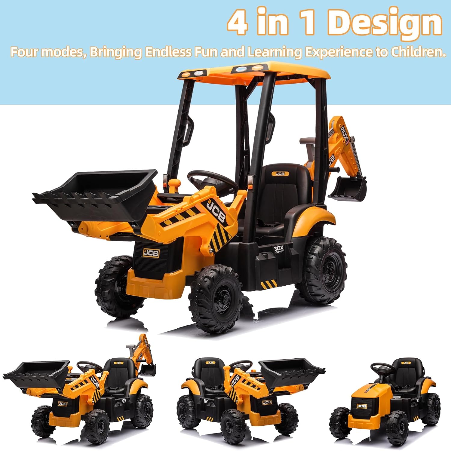 Officieel gelicentieerde JCB 1 - Kids Toys Jcb recensie en prijs