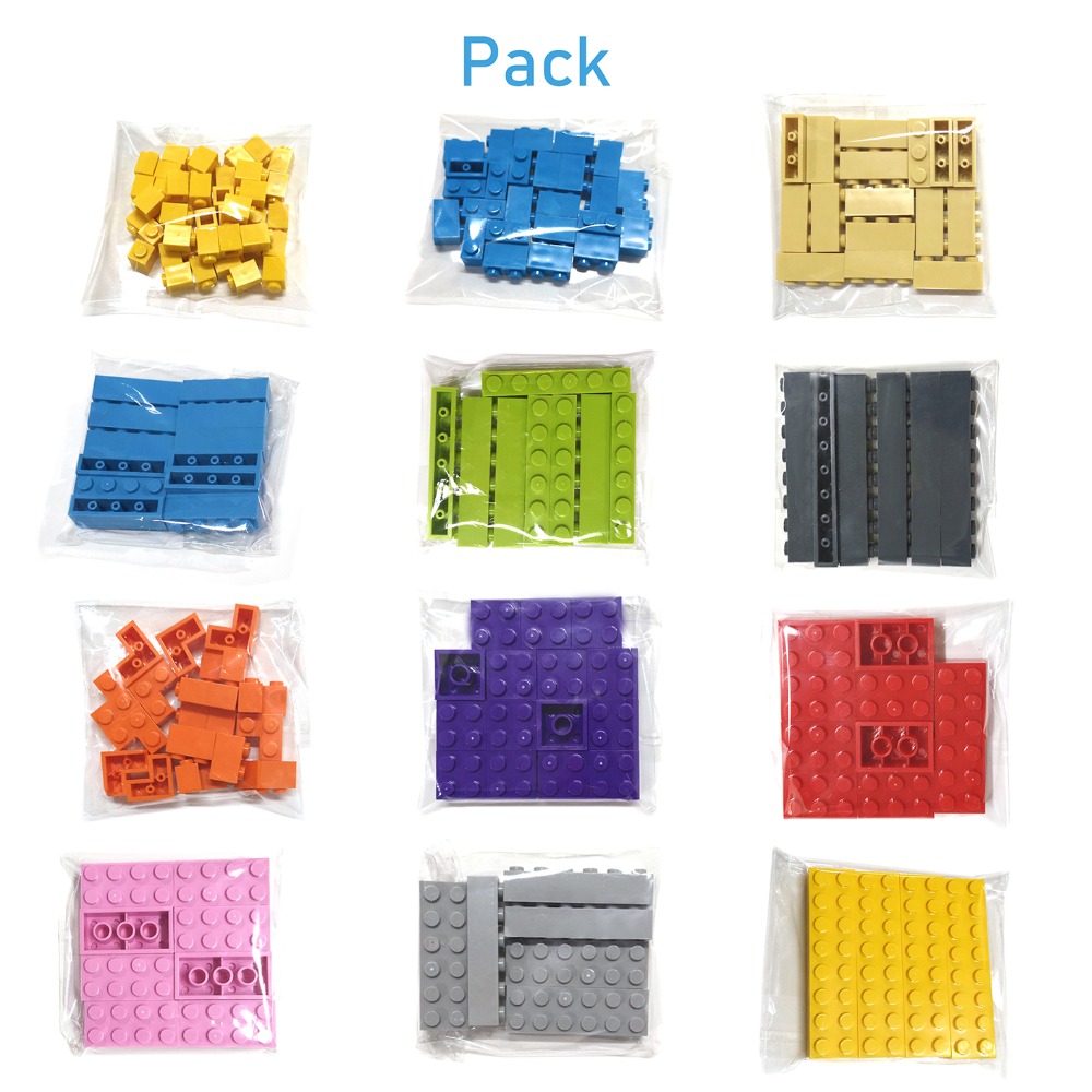 1000 stks 1x1 Dots DIY Bouwste - Kids Toys Under 1000 recensie en prijs
