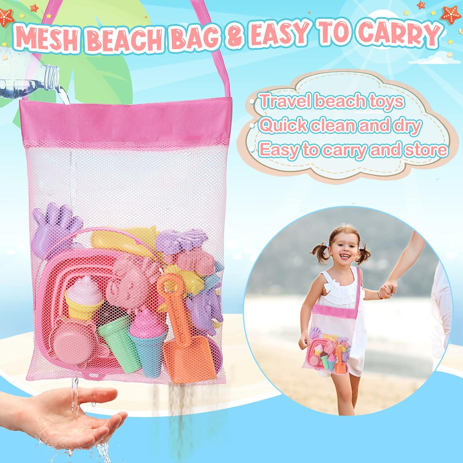 20 Stuks Strand Speelgoed Set  - Kinetic Sand Mold recensie en prijs