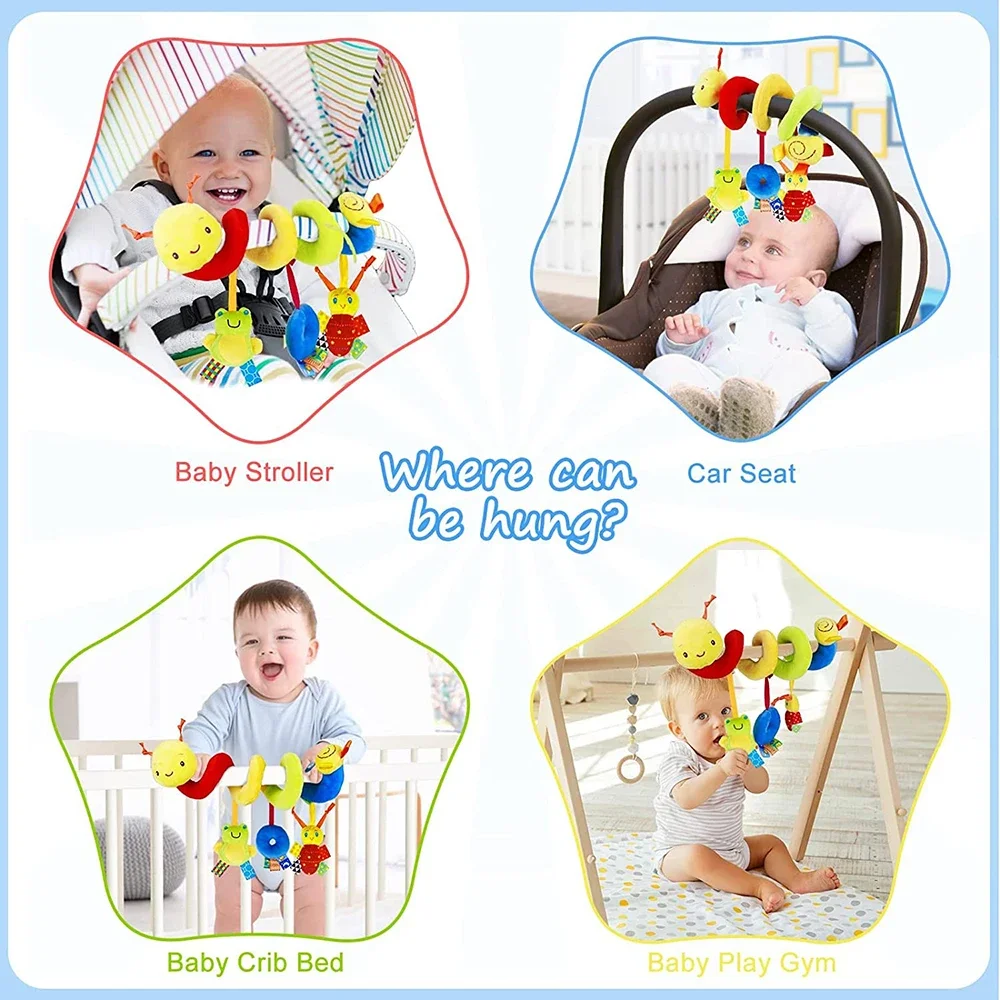 Spiraal Kinderwagen Speelgoed  - Kids Toys New Born recensie en prijs