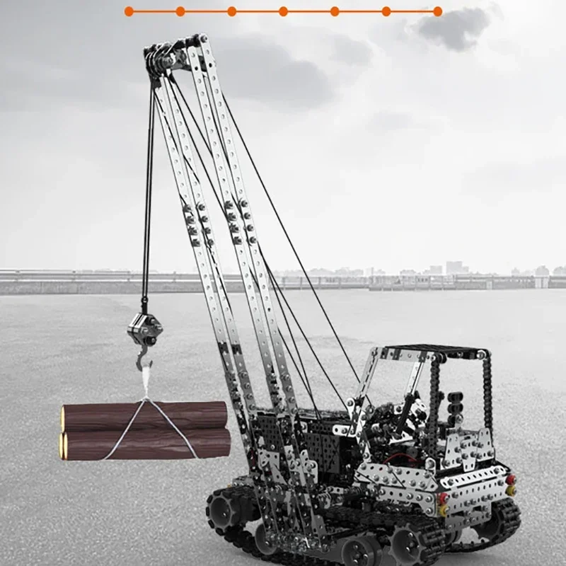 DIY Metal RC Kraan Elektrische - Kids Toys Supplier recensie en prijs