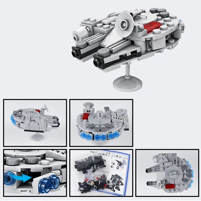 Klassieke Star Fighter vliegtu - Kids Toys Blocks recensie en prijs