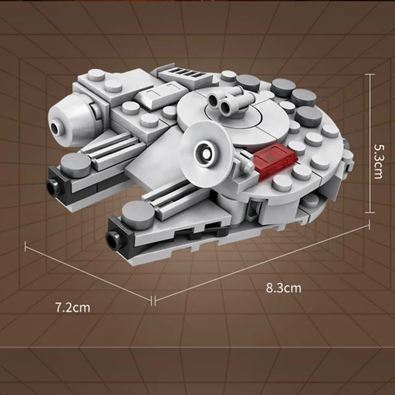 Klassieke Star Fighter vliegtu - Kids Toys Blocks recensie en prijs