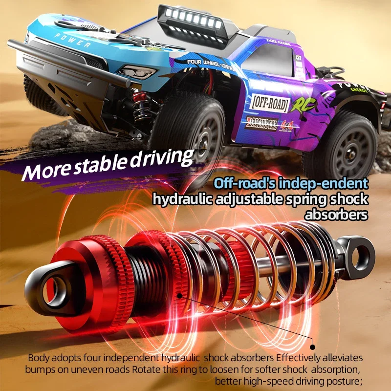 4WD RC auto 70KM/H hoge snelhe - Kid Toys And More recensie en prijs