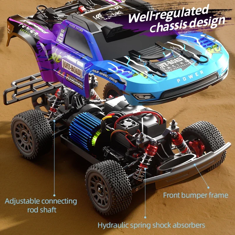 4WD RC auto 70KM/H hoge snelhe - Kid Toys And More recensie en prijs