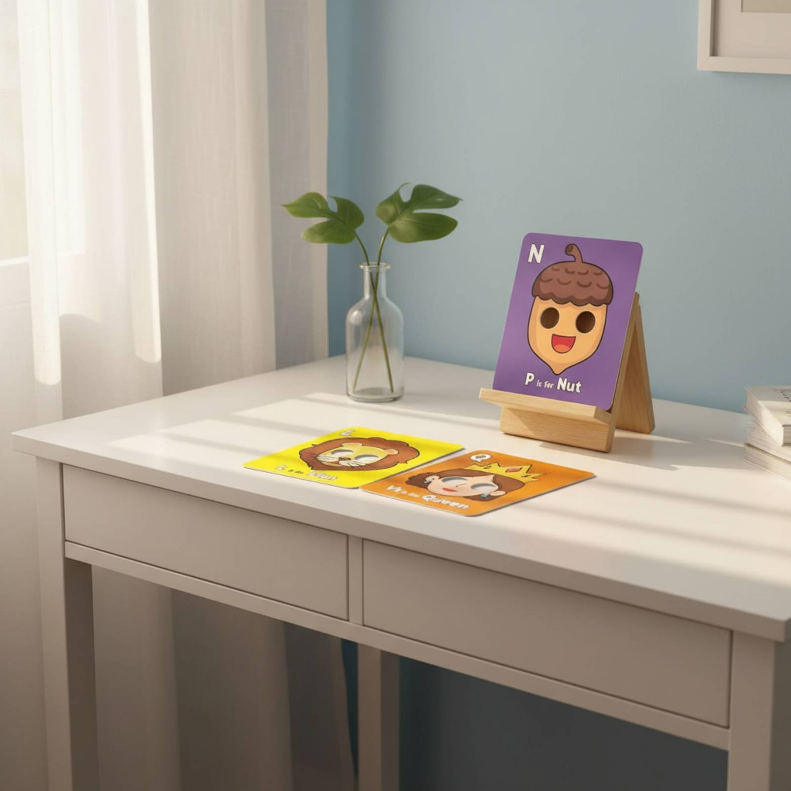 Creature Mask Flash Cards Inte - Educational Flash Card recensie en prijs