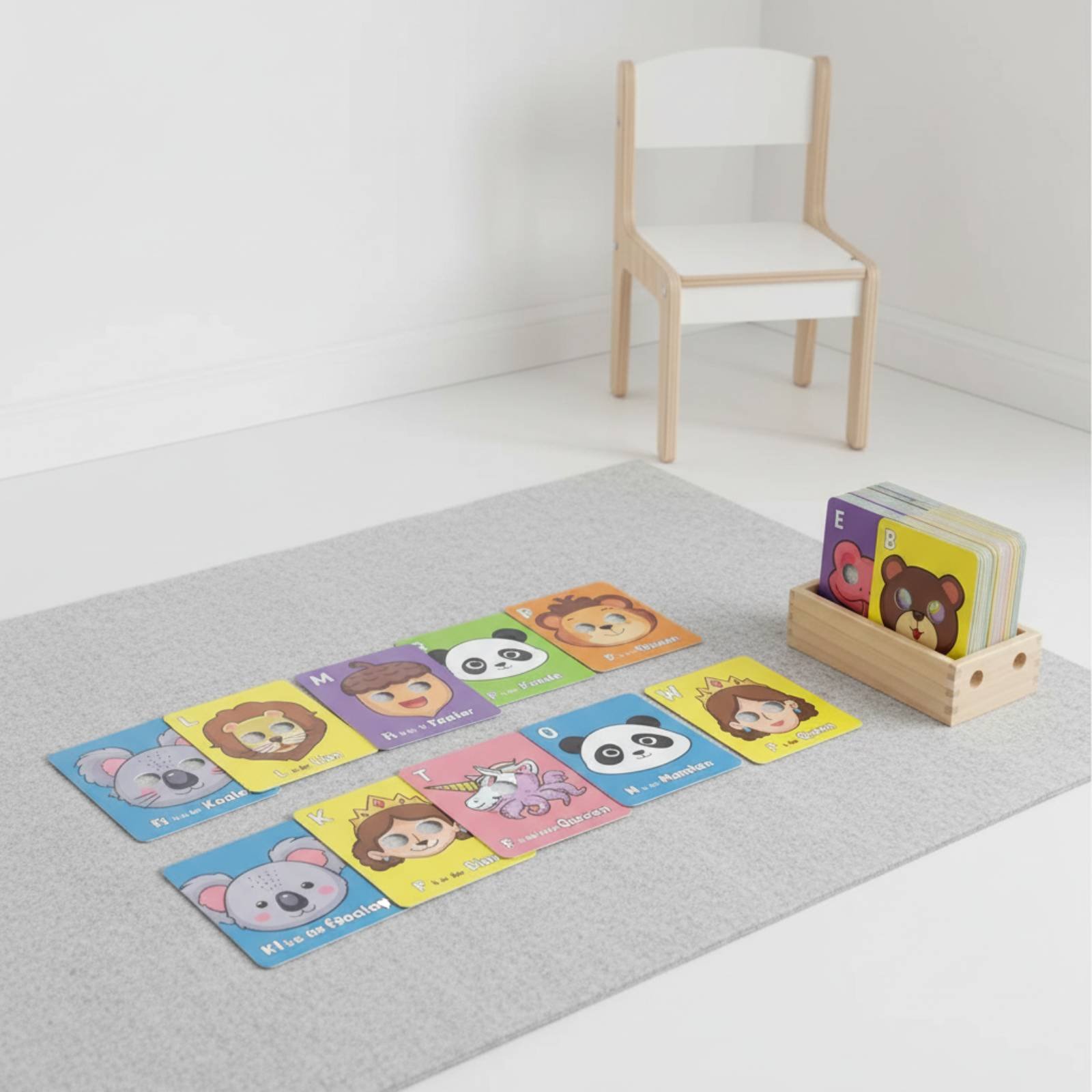 Creature Mask Flash Cards Inte - Educational Flash Card recensie en prijs