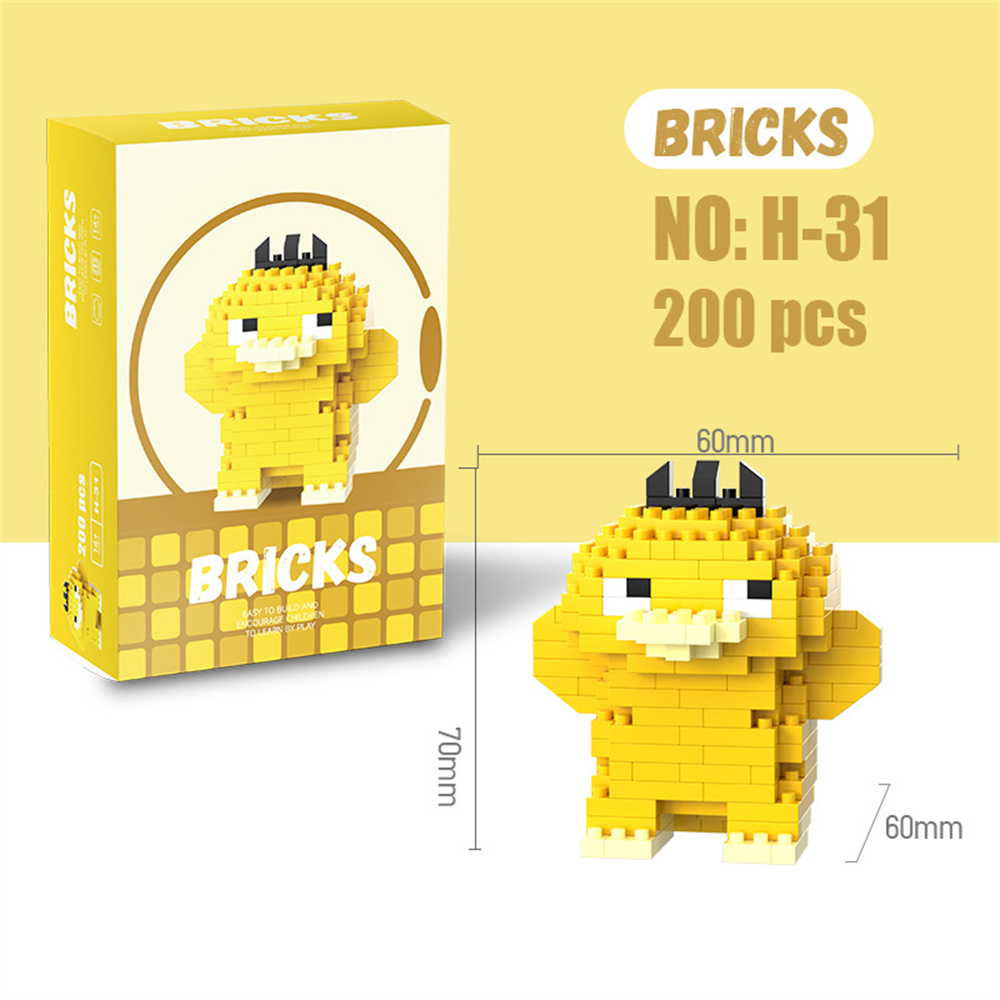 Pokemon Micro Bouwstenen Pikac - Kids Toys Blocks recensie en prijs