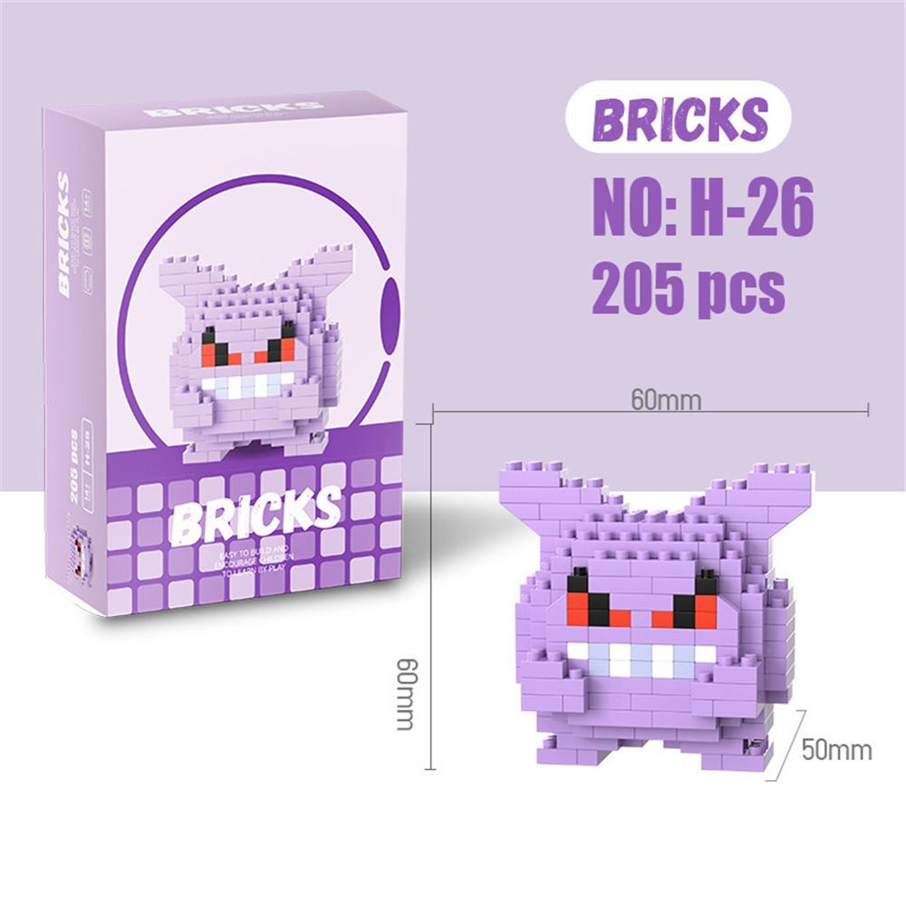 Pokemon Micro Bouwstenen Pikac - Kids Toys Blocks recensie en prijs