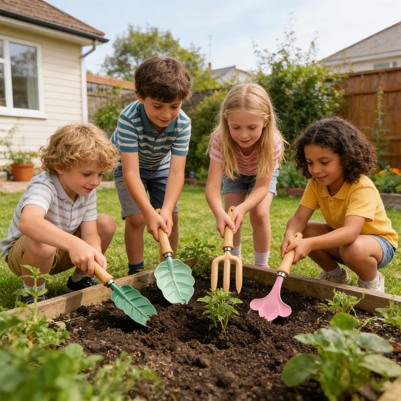 Tuinset voor kinderen, 4-delig - Kids Yard Toys recensie en prijs