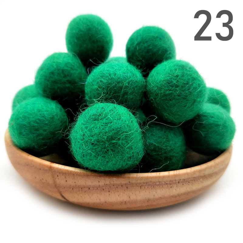 10/30 stks 2 cm Wolvilt Ballen - Kids Toys In Wholesale recensie en prijs