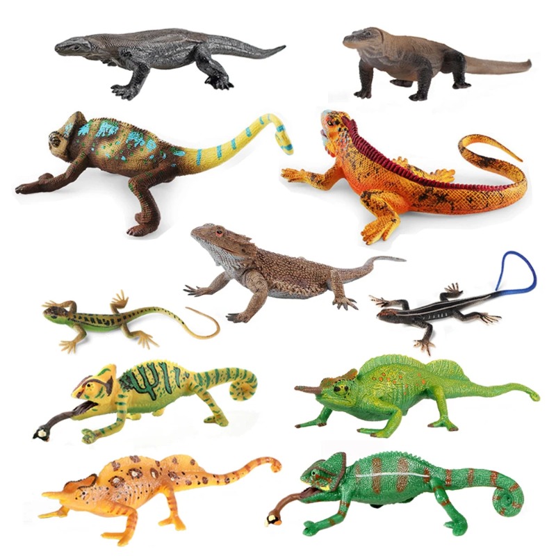 Iguana Hagedis Figuren Kameleo - Kids Toys Reviews recensie en prijs