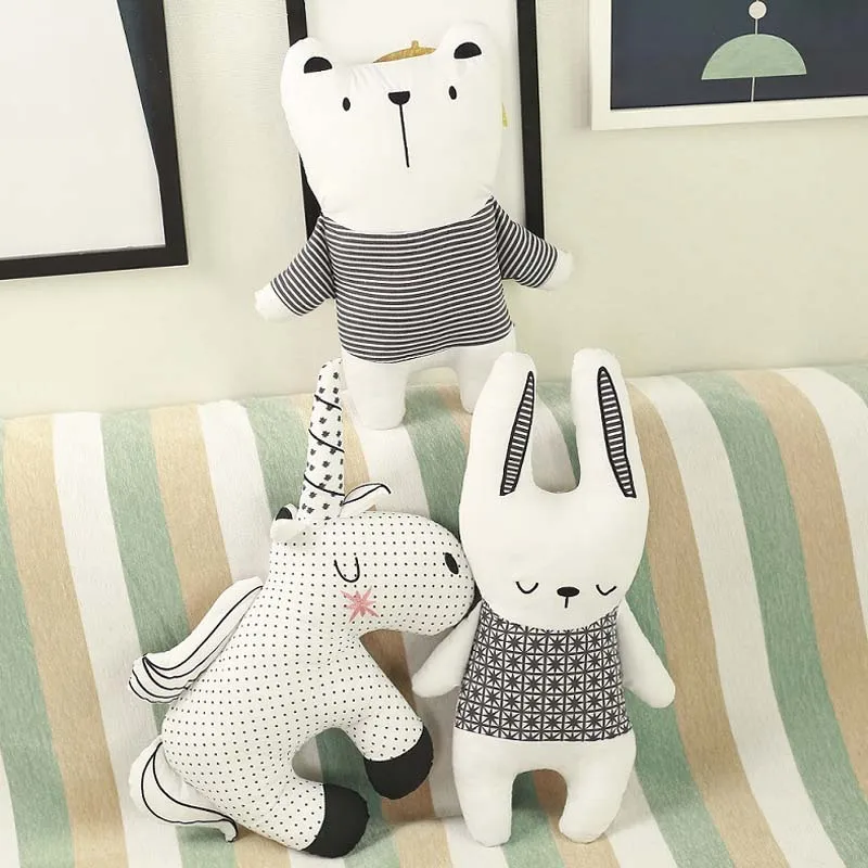 Katoenen knuffelpop konijn bee - Kids Toys New Born recensie en prijs