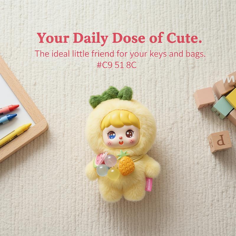 Schattige fruit pluche pop sle - Kids Toys Doll recensie en prijs