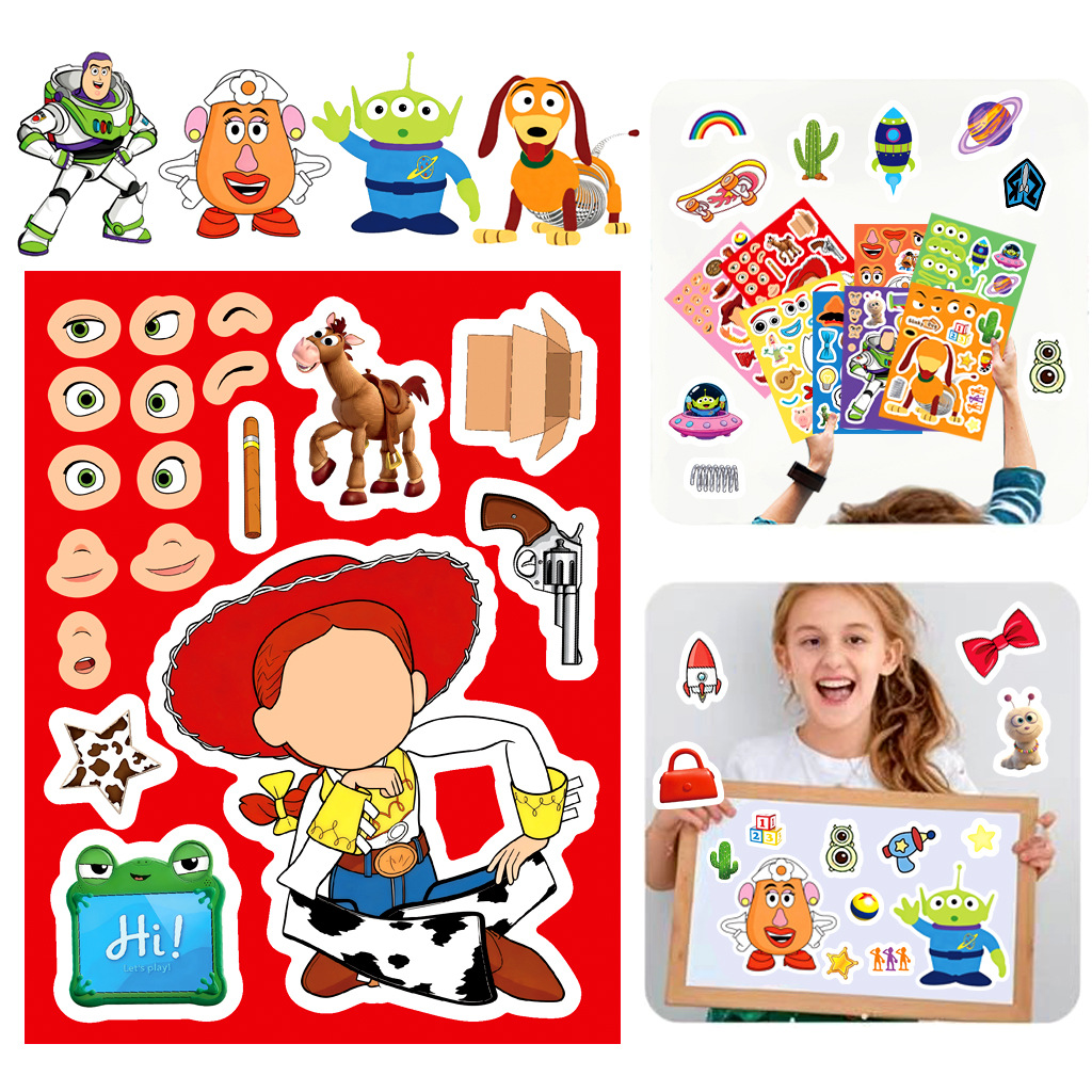 8/16 vellen Cartoon Speelgoed  - Kids Toys And Games recensie en prijs