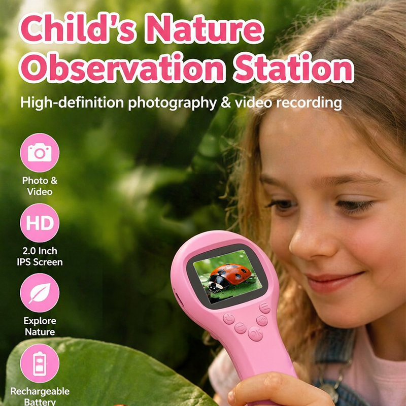 Handheld HD digitale microscoo - Microscope Kids Science recensie en prijs