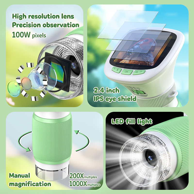 Draagbare digitale microscoop  - Microscope Kids Science recensie en prijs