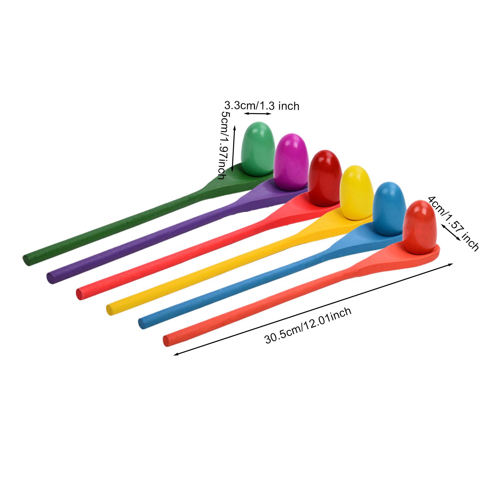 6 stuks Eierlepel Racespel Han - Kids Yard Toys recensie en prijs