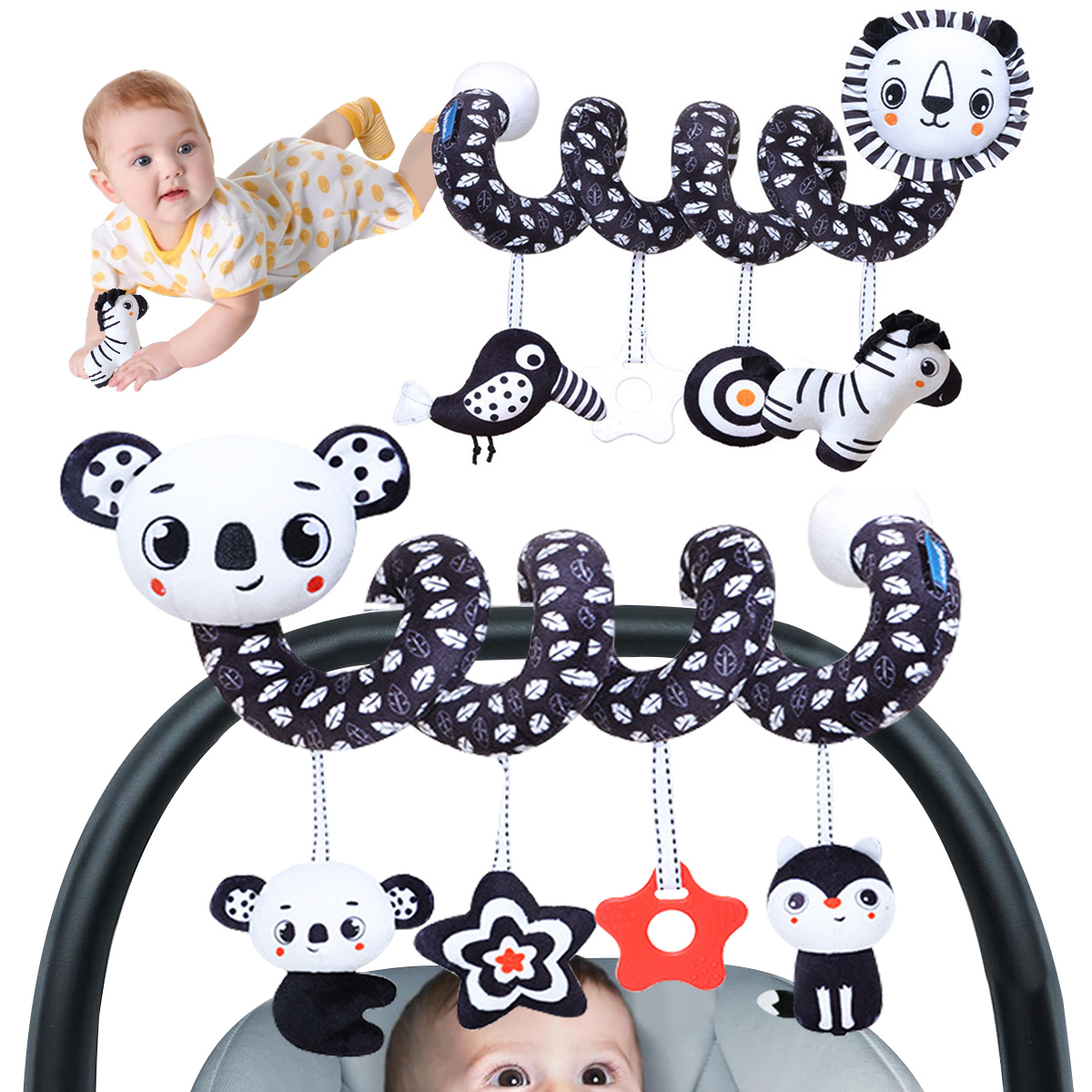 Baby pluche spiraal hangend sp - Kids Toys New Born recensie en prijs