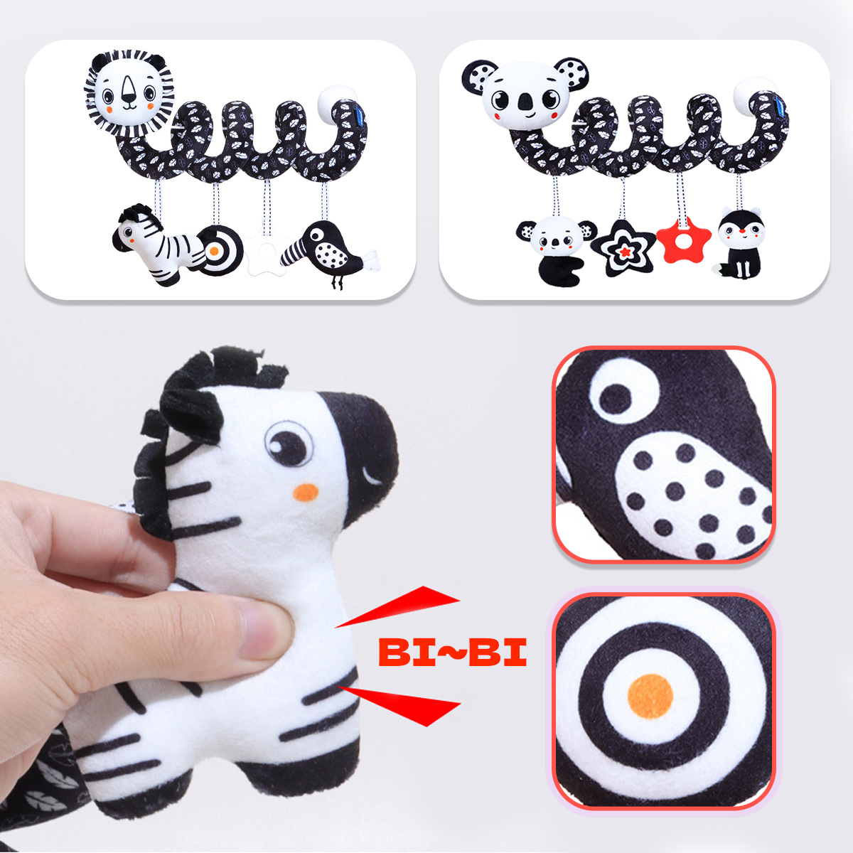 Baby pluche spiraal hangend sp - Kids Toys New Born recensie en prijs