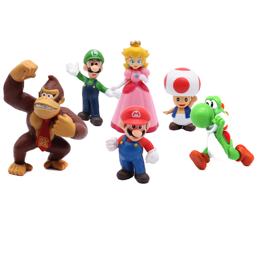 #   6-delige set Super M Bros  - Kids Toys Doll recensie en prijs